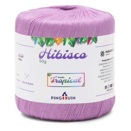 Fio Hibisco Pingouin 50g Verão Tropical